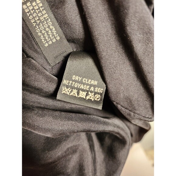 Ralph Lauren Black Label Puffer Jacket Sz 14 Womens Front Zip Pillow Neck - Picture 13 of 15